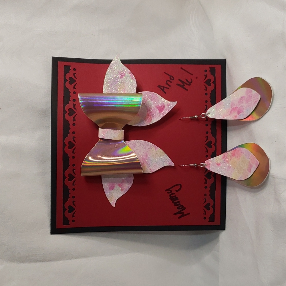 Mommy and Me Rose Gold Double Mermaid Tail Set
